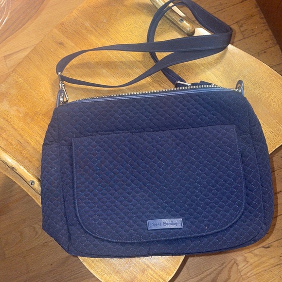 Vera Bradley Bags Vera Bradley Navy Blue Quilted Shoulder Bag Poshmark
